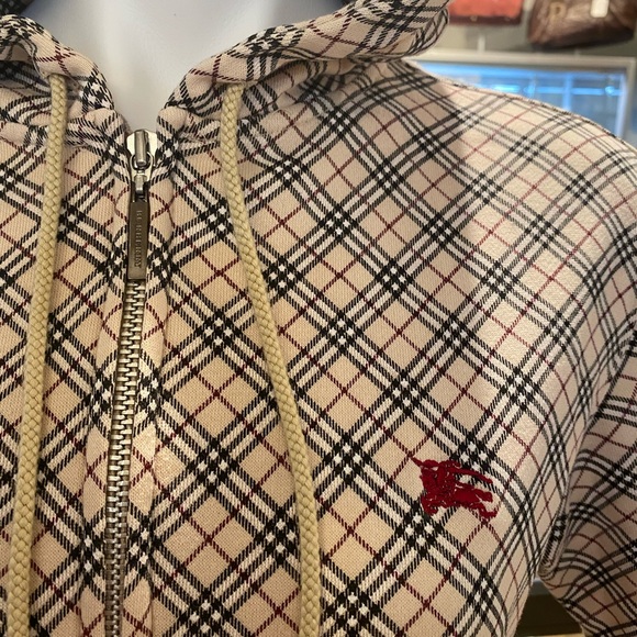 Burberry London zip top with hoodie - Picture 3 of 10
